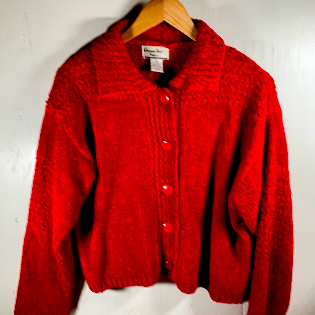 Reference Point Red Sweater